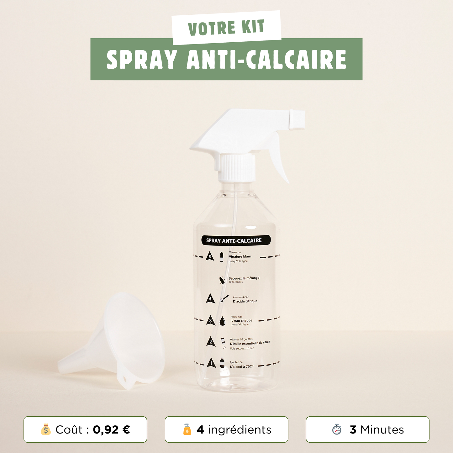 Kit Spray Salle de Bain.
