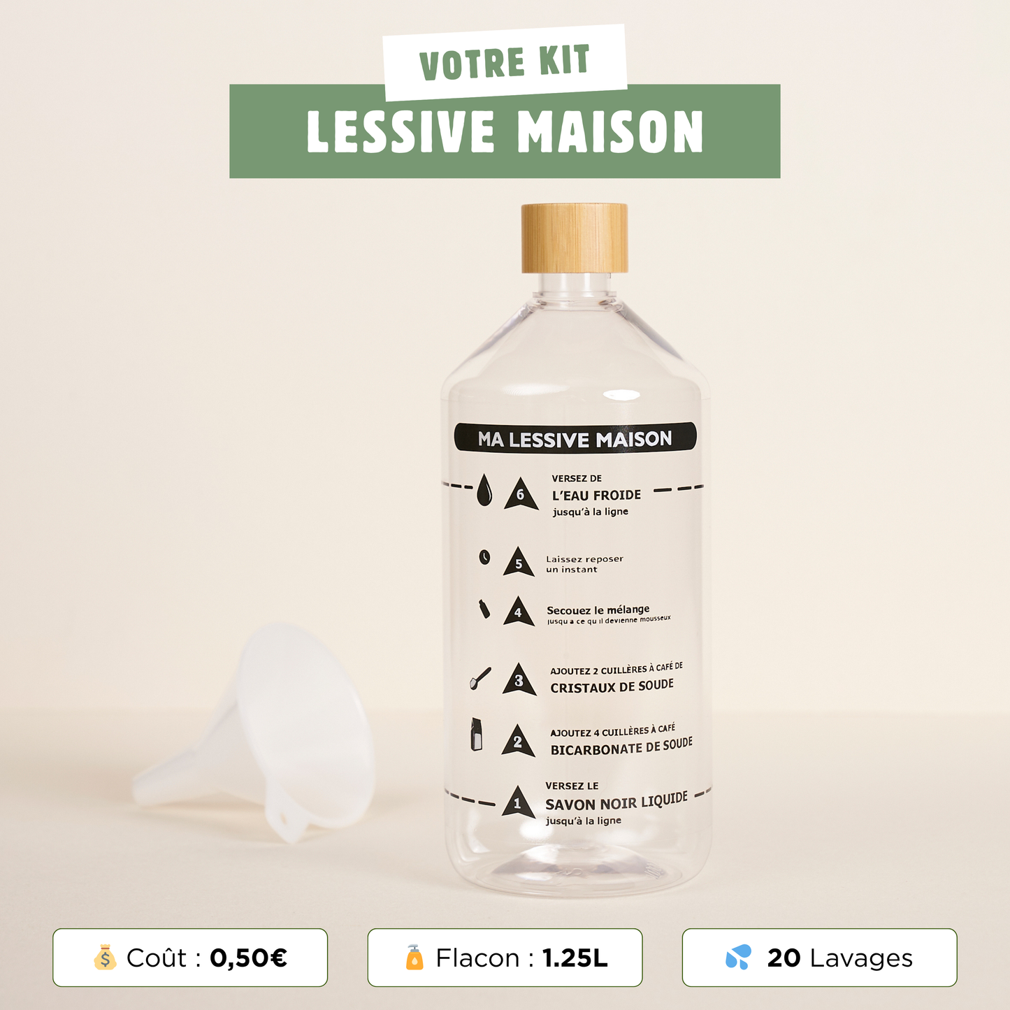 Kit Lessive Maison.