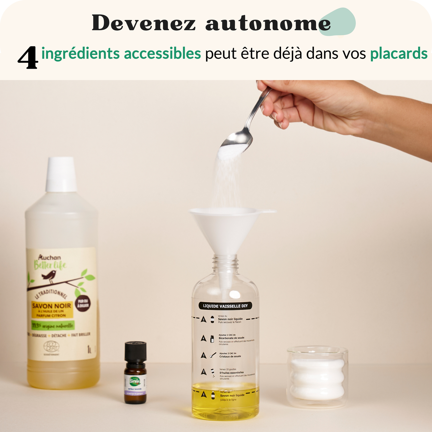 Kit Liquide Vaisselle diy.