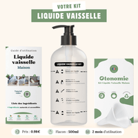 Kit Liquide Vaisselle diy.