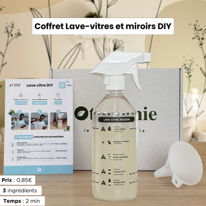 Spray Vitres Miroirs Kit DIY