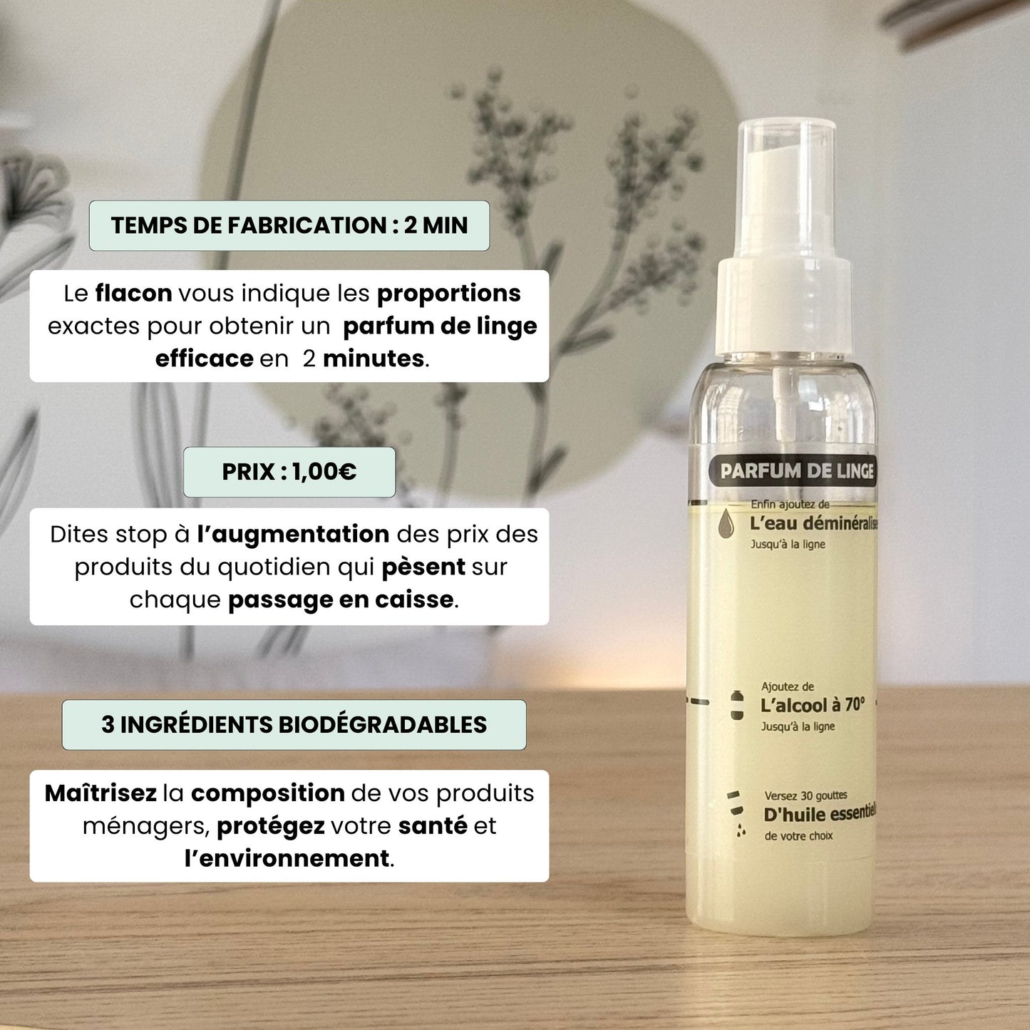 Parfum linge Kit DIY