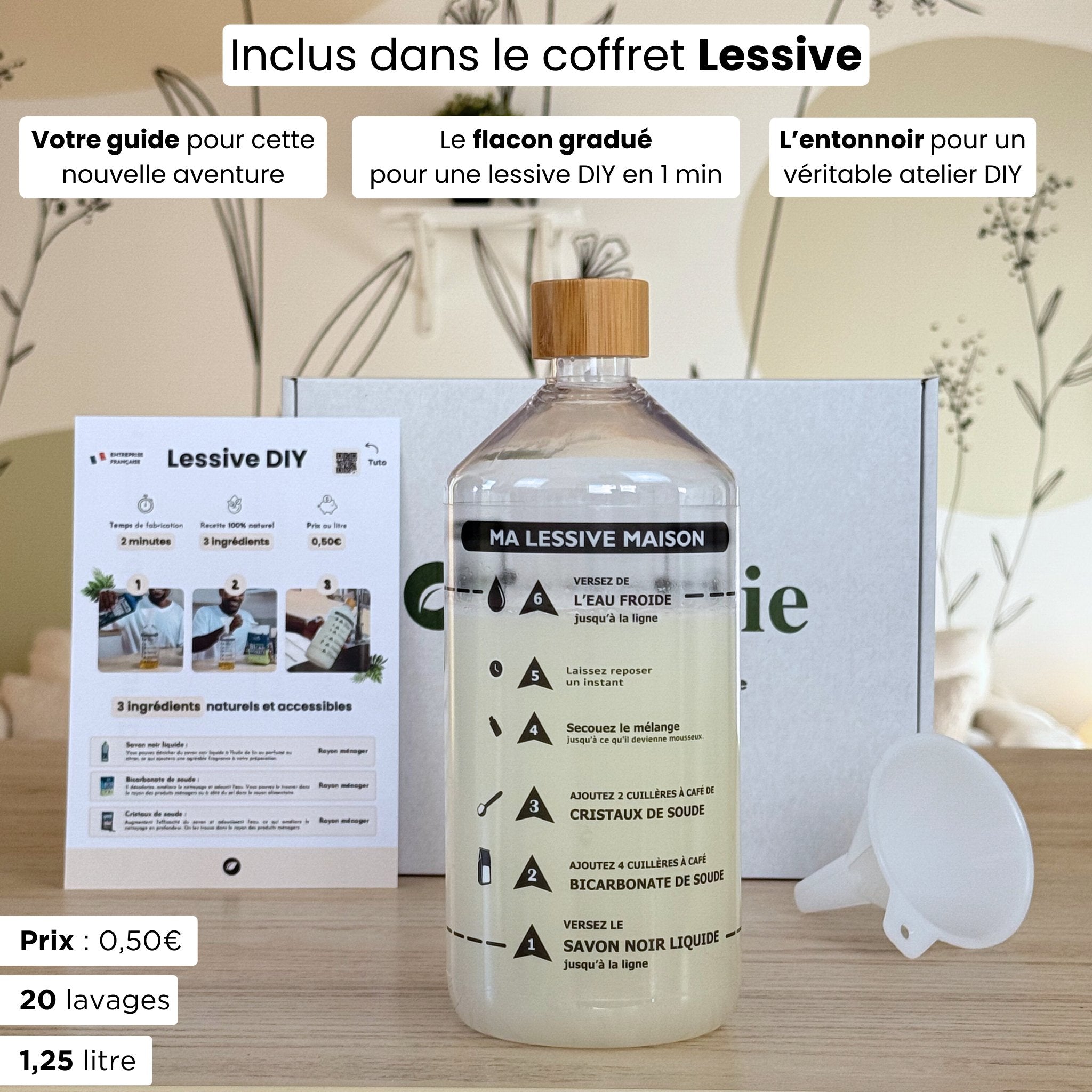 Kit Lessive DIY gradué – Otonomie