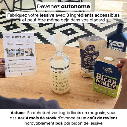 Kit Lessive DIY gradué