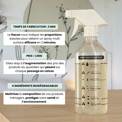 Multi-surfaces Nettoyant Kit DIY