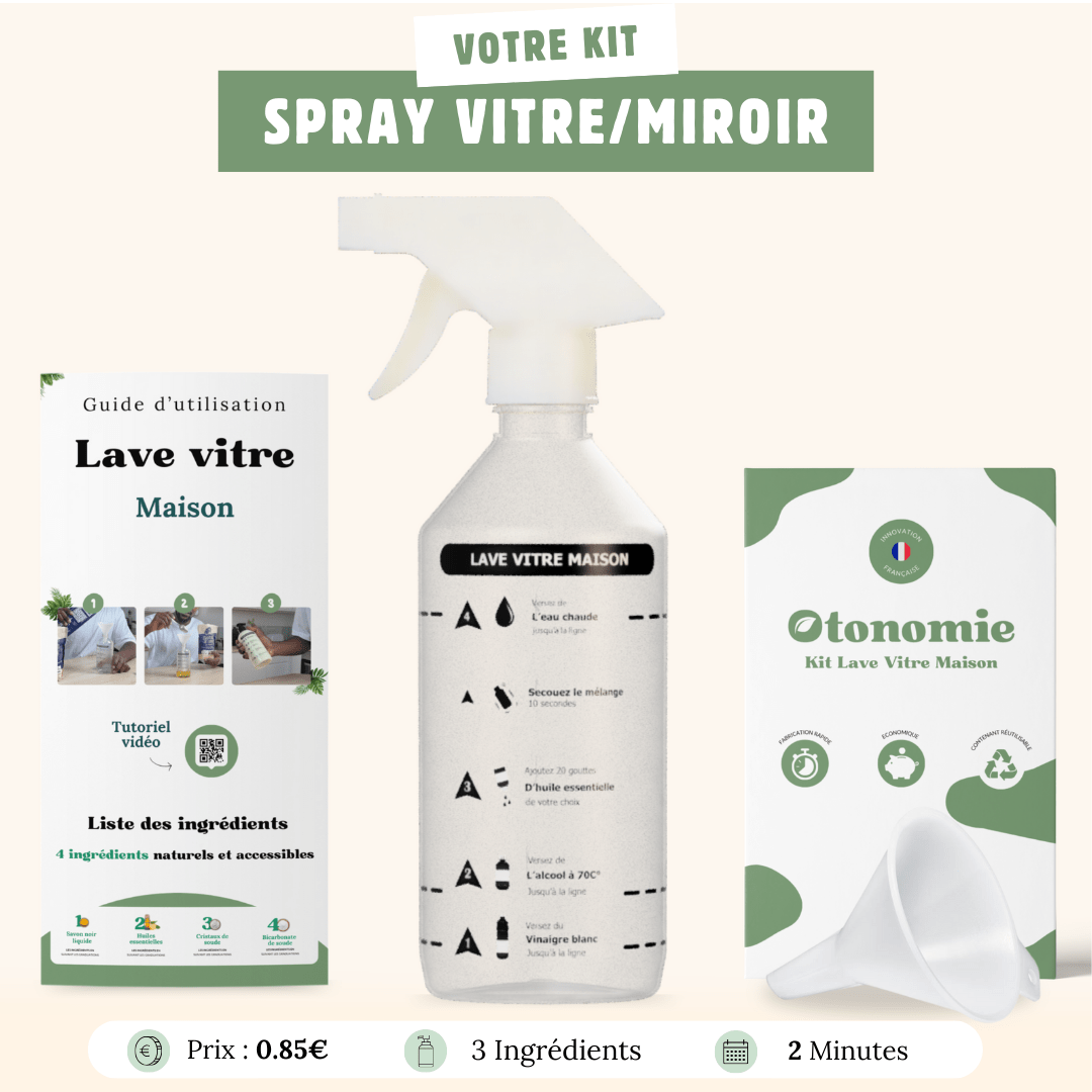 🎁 Kit Spray Lave Vitre. (100% off)